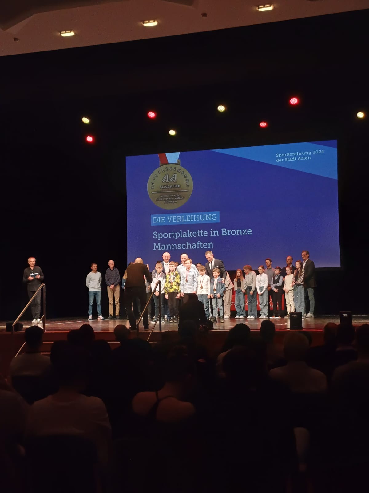 Sportlerehrung 2025 Judo Team Jugend